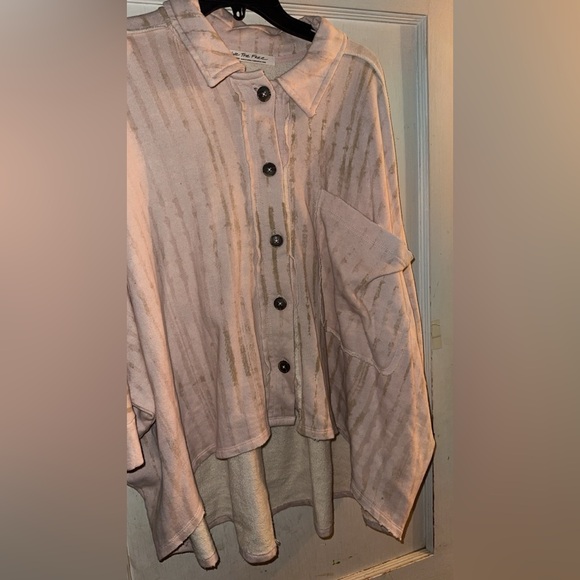 Free people sweatshirt/button up! - Picture 1 of 3